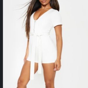 Zip up romper